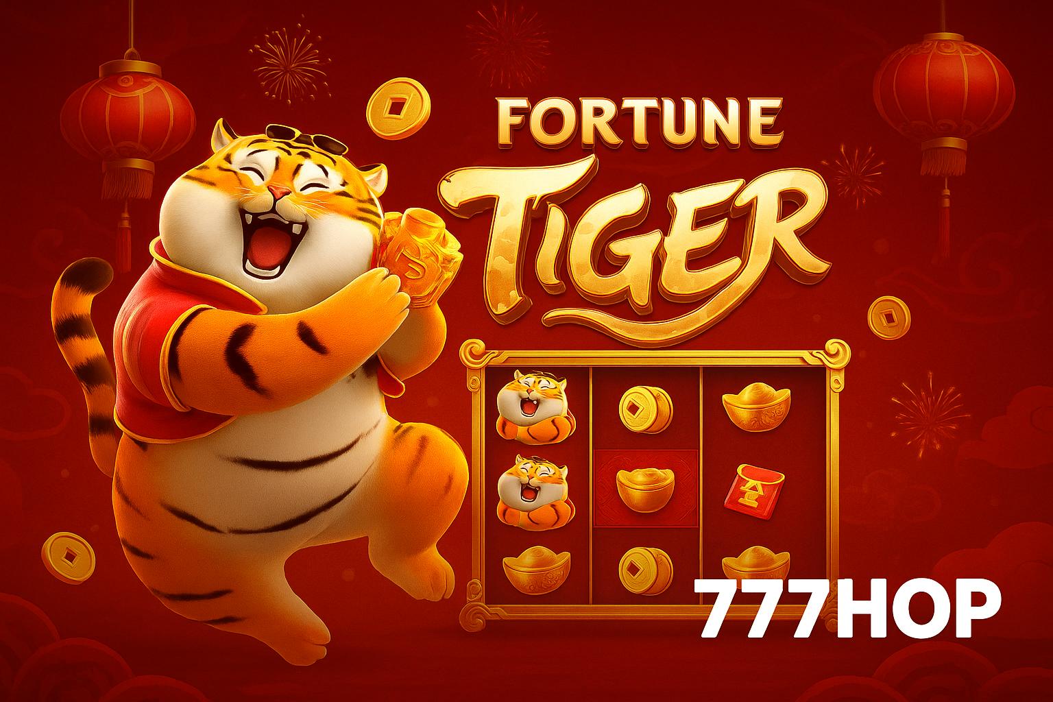 Fortune Tiger é um jogo imperdível no 777HOP Casino