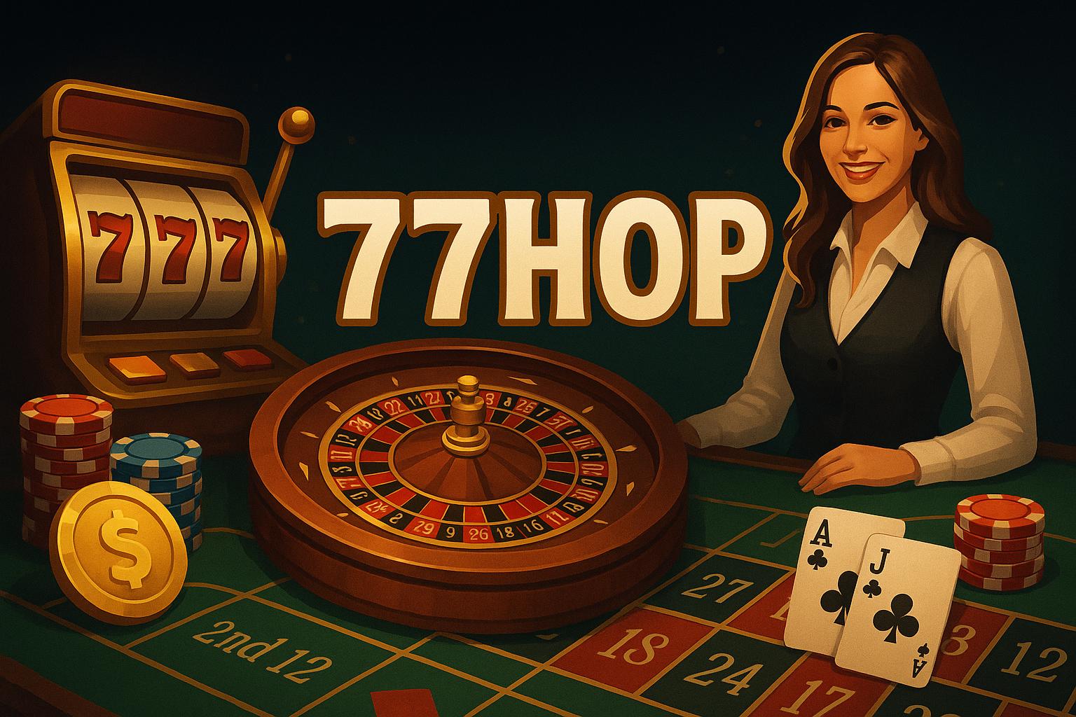 Jogos de cassino online 777HOP