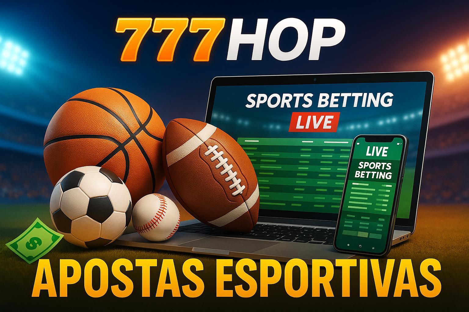 Apostas esportivas no cassino online 777HOP