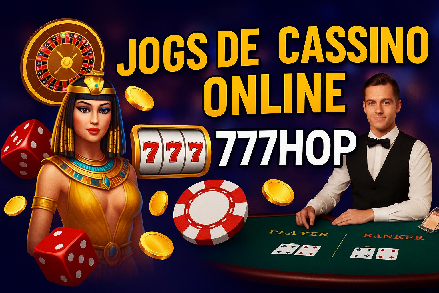 Jogos de cassino online inovadores e emocionantes na 777HOP